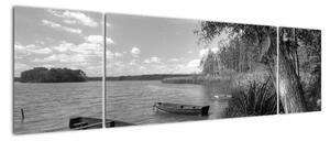 Obraz - jezero (170x50cm)