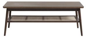 Hnědý konferenční stolek s deskou v dubovém dekoru 60x120 cm Barrali – Unique Furniture