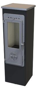 Kamna EWA LUX, 5,4 kW, vytápěcí schopnost: 120 m³, litinová