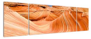 Pouštní duny, obraz (170x50cm)