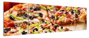 Pizza, obraz (170x50cm)