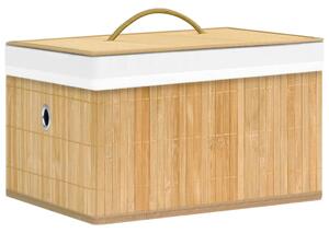 Bambusové úložné boxy 4 ks