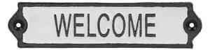 Litinová cedule 21x5 cm Welcome – Esschert Design