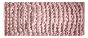 Růžová koupelnová předložka 50x120 cm Aspen Bobble – Bianca
