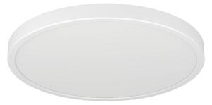 EGLO connect Smart LED přisazené svítidlo Fueva 6-Z, bílé, Ø 38 cm, stmívatelný, Bílá / opál, Obývací pokoj / jídelna, Plast, Moderní
