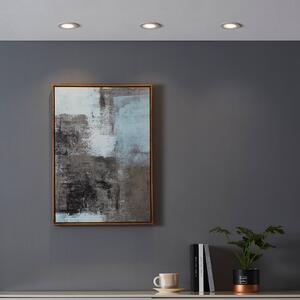 EGLO connect Smart LED svítidlo Carosso-Z, Ø 9 cm, bílé, stmívatelný, Bílá / opál, Obývací pokoj / jídelna, Hliník, Moderní