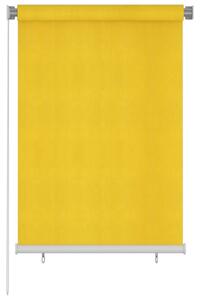 Venkovní roleta 100 x 140 cm žlutá HDPE