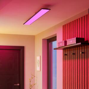 EGLO connect LED stropní svítidlo Moradillo-Z, černé, 14 cm, stmívatelný, Černá, Obývací pokoj / jídelna, kov, Moderní
