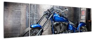 Obraz motorky, obraz na zeď (170x50cm)