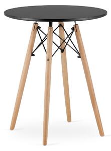 Stůl TODI Kulatý 60cm - černý