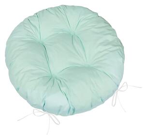 BELLATEX Sedák Adéla prošívaný kulatý Mentolová průměr 40 cm