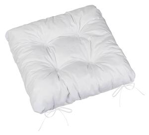 BELLATEX Sedák Adéla prošívaný Bílá 40x40 cm