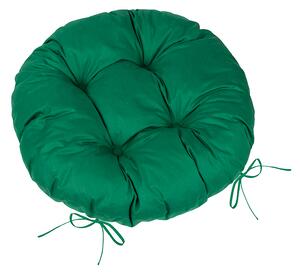 BELLATEX Sedák Adéla prošívaný kulatý Zelená průměr 40 cm