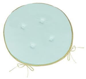 BELLATEX Sedák Adéla kulatý hladký Mentolová průměr 40 cm
