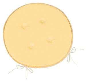BELLATEX Sedák Adéla kulatý hladký Okrová průměr 40 cm