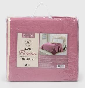 Dilios Florena přehoz na postel Barva: rose ash/ecru - růžová/krémová, Rozměr: 200 x 220 cm