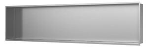 Vestavná polička SAT Aurum kartáčovaná ocel 119x26 cm SATAURN12128BS