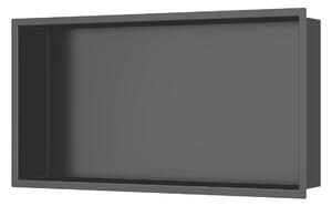 Vestavná polička SAT Aurum matná černá 60x30 cm SATAURN6030MB