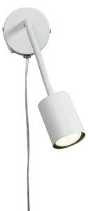NORDLUX Explore čtecí LED lampička na husím krku Varianta: Ø 55 x 350 mm, GU10, 7 W, bílá