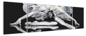 Obraz baleríny (170x50cm)