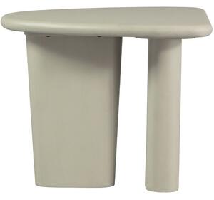 Hoorns Šedo bílý mangový konferenční stolek Bachoe 63 x 51 cm