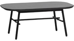 Hoorns Černý mangový konferenční stolek Gancen 100 x 60 cm
