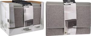 HOMESTYLING Úložný box 44x33x22 cm textil šedý KO-101001750seda