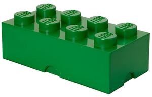 Lego® Tmavě zelený úložný box LEGO® Smart 25 x 50 cm