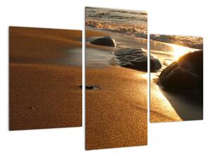 Obraz písečné pláže (90x60cm)
