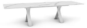 Carson jídelní stůl bílý 180-240 cm
