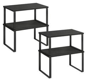 Set 4 kuchyňských polic KCS027B01