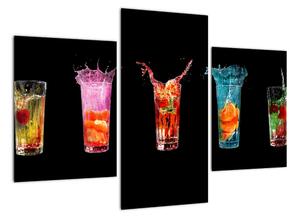 Obraz do kuchyně - letní drinky (90x60cm)