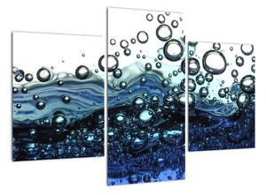 Obraz vodních bublin (90x60cm)