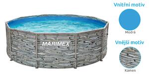 Marimex | Bazén Marimex Florida 3,05x0,91 m s pískovou filtrací - motiv KÁMEN | 19900100