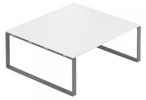 Jednací stůl Creator 180 x 160 cm, grafitová podnož