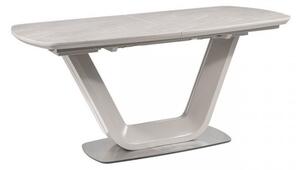 Jídelní stůl Avery II 160 × 90 cm, šedá