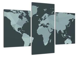 Mapa světa (90x60cm)