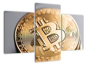 Obraz - Bitcoin (90x60cm)