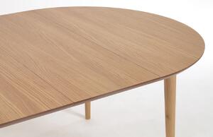 Dubový rozkládací jídelní stůl Kave Home Oqui 160-260 x 100 cm