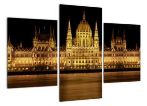 Budova parlamentu - Budapešť (90x60cm)