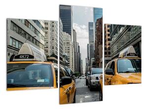 Obraz New-York - žluté taxi (90x60cm)