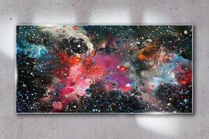 Obraz na skle Obraz na skle Abstrakce Cosmos Hvězdy