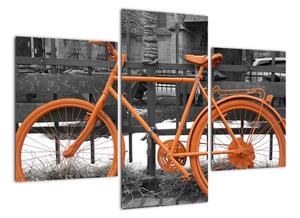 Obraz oranžového kola (90x60cm)