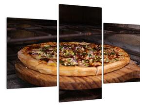 Obraz pizza - obraz do kuchyně (90x60cm)