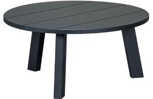 Hoorns Černý borovicový konferenční stolek Besona 80 cm