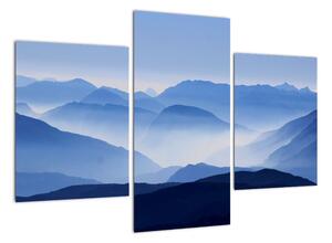 Modré hory - obrazy na stěnu (90x60cm)