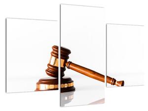 Moderní obraz - soudce, advokát (90x60cm)