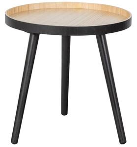 Hoorns Černý jasanový konferenční stolek Aisha II. 41 cm