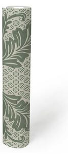 A.S. Création | Vliesová tapeta na zeď Luxury Wallpaper 30544-3 | 0,52 x 10 05 m | šedá, zelená