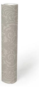 A.S. Création | Vliesová tapeta na zeď Luxury Wallpaper 30545-1 | 0,52 x 10 05 m | metalická, krémová